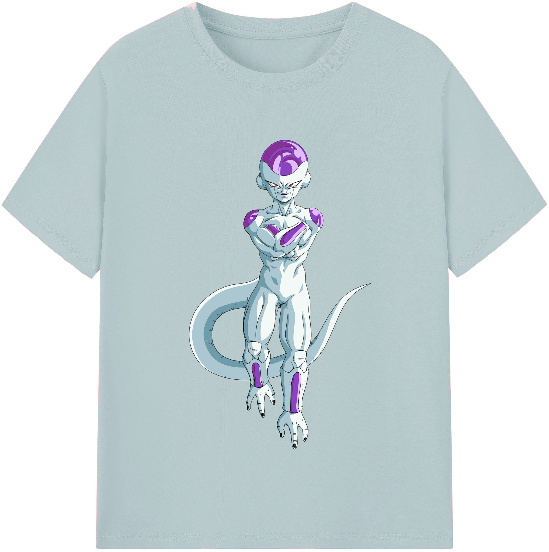 （画像用） ドラゴンボール フリーザ DRAGON BALL Frieza 綿100％半袖Tシャツ（フロントプリント）